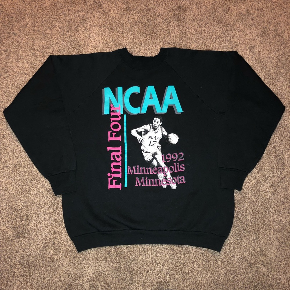 NCAA 1992 Basketball Final Four Mlps Crewneck